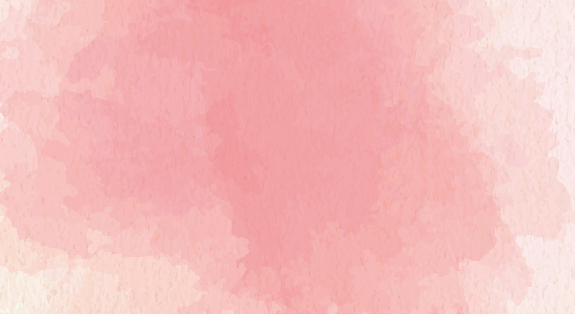 Place card with a soft pink watercolor wash background